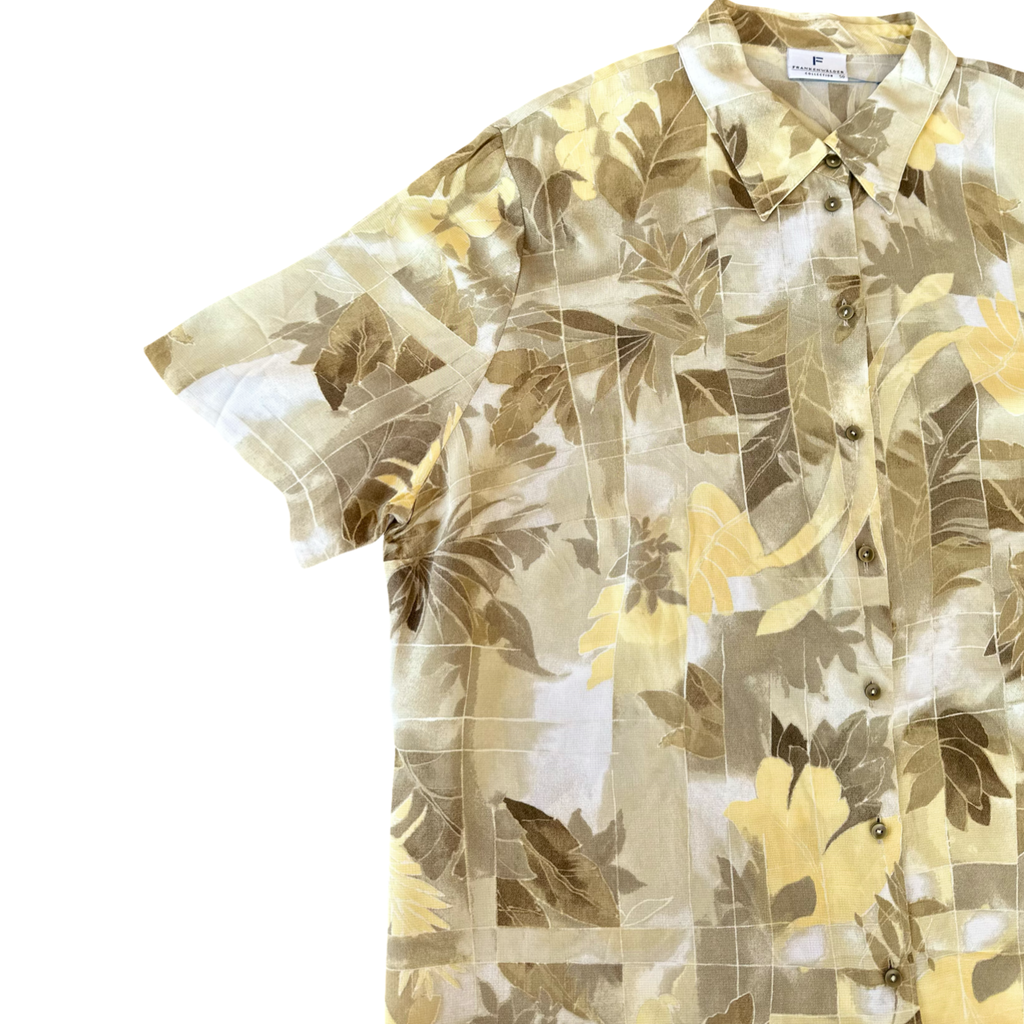 Blusa Floral Retro