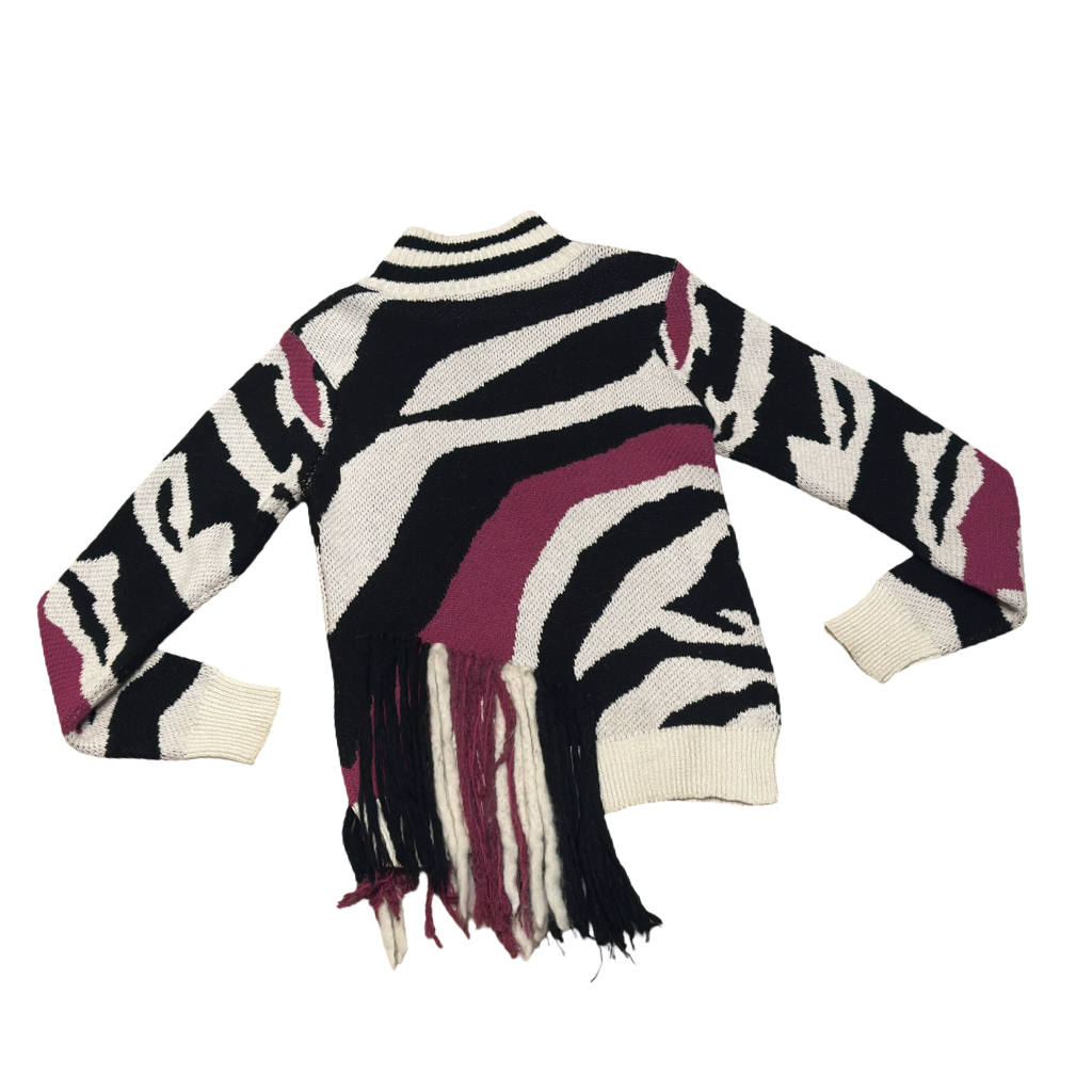 Sweater Paola Gamero Baby Alpaca con Flecos