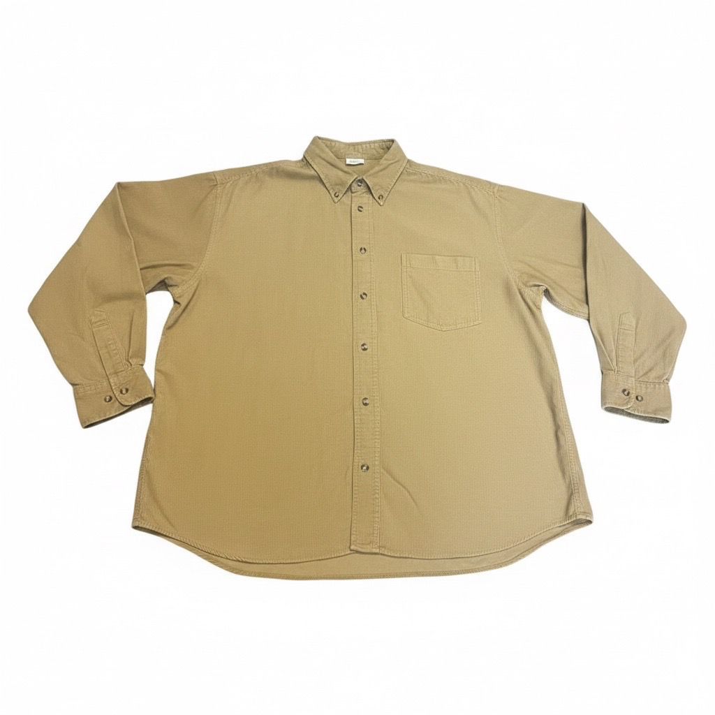 Camisa VNTG Cotelé Beige
