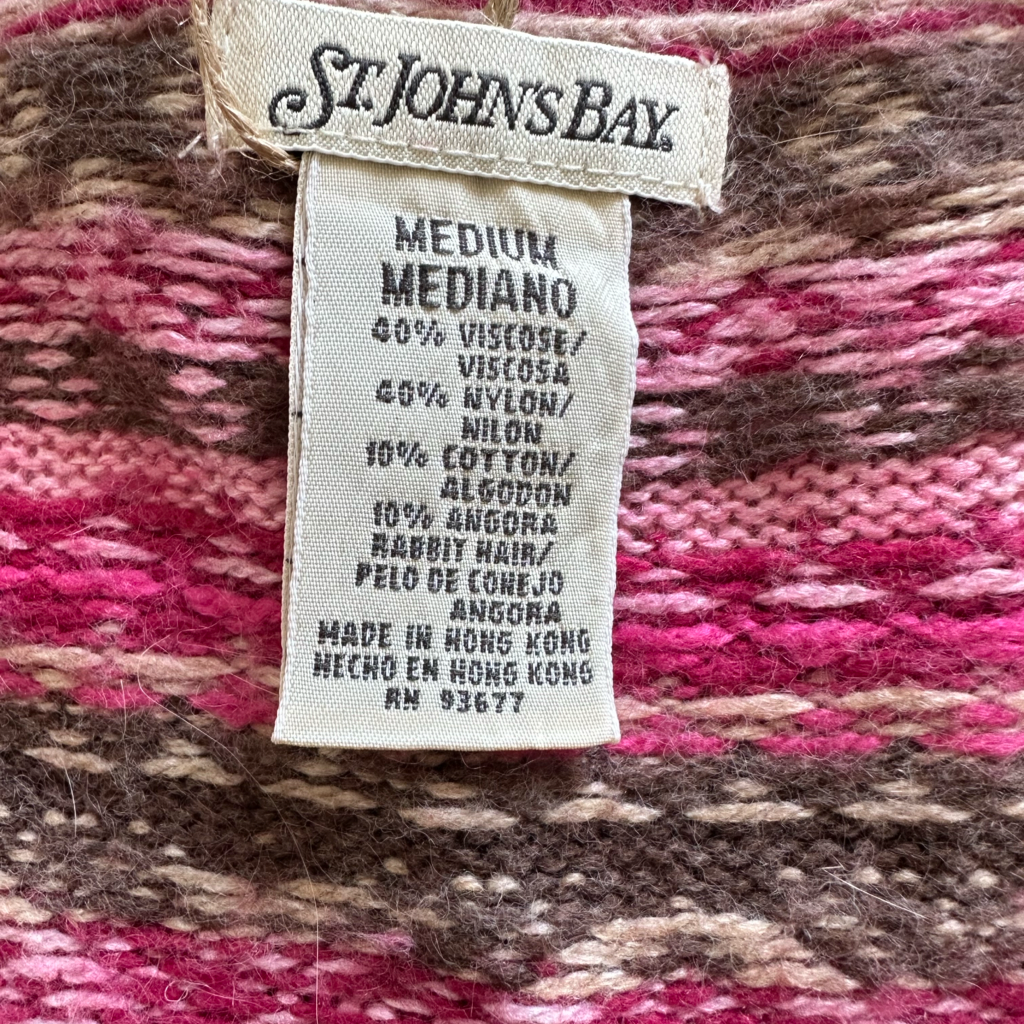 Sweater VNTG Alpino Rosa