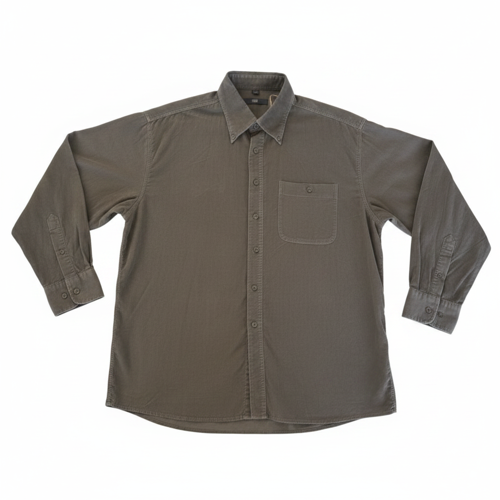 Camisa VNTG Cotelé Gris