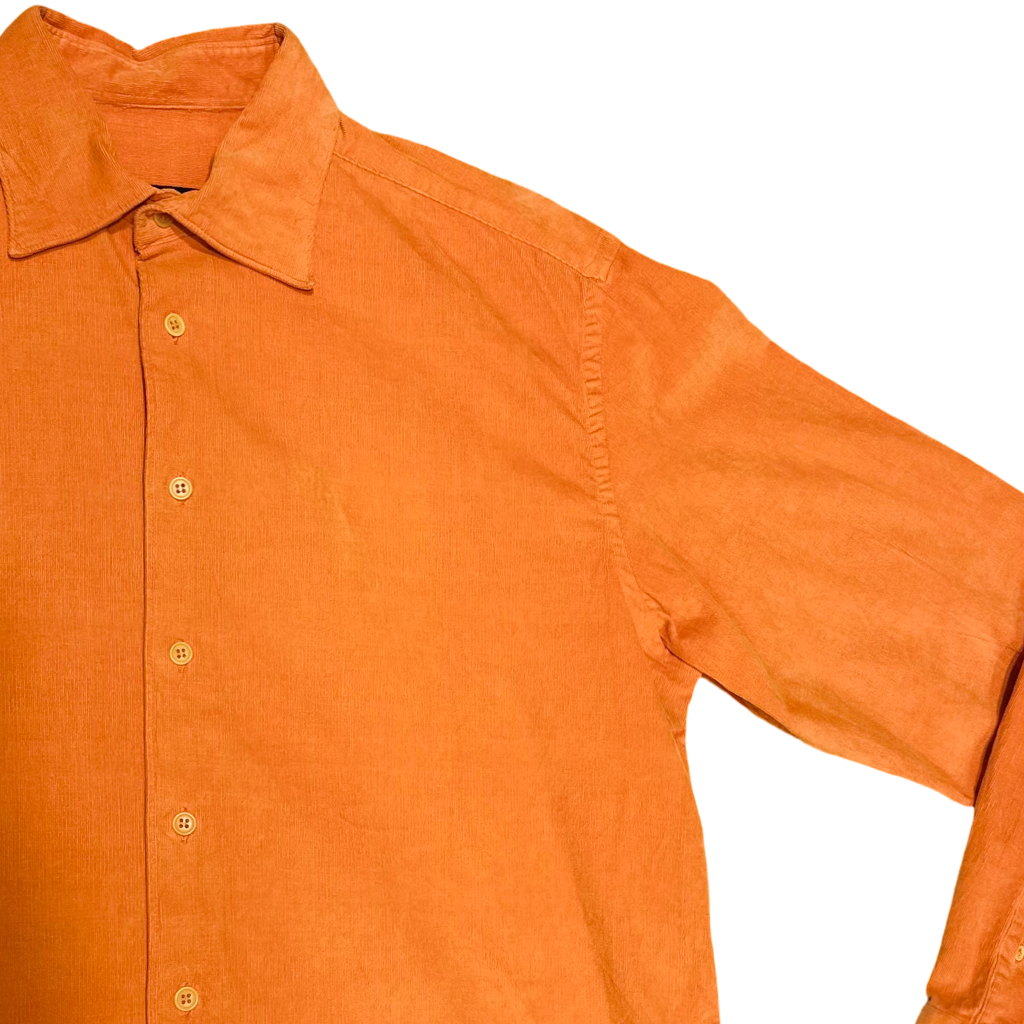 Camisa VNTG Cotelé Naranja